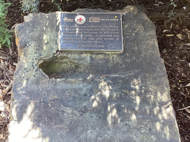 Australian Red Cross Memorial Stone