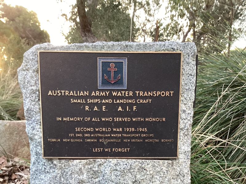 Australian Army Water Transport Memorial