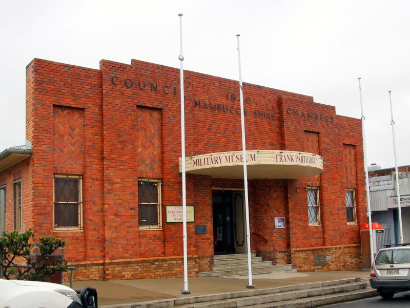 Bowraville Frank Partridge, VC Military Museum Building