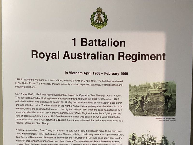 1st Battalion RAR