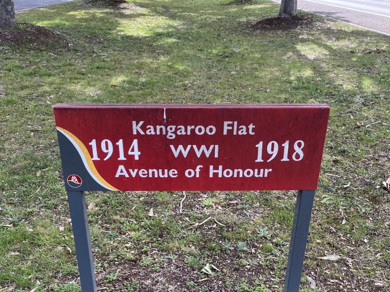 Kangaroo Flat Avenue of Honour