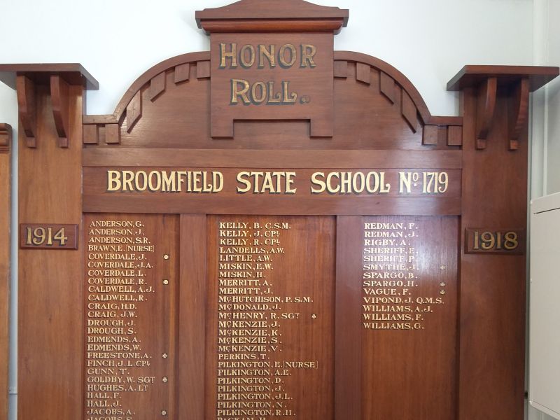 Broomfield State School Honor Roll 