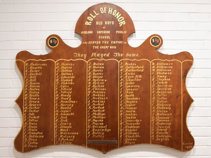 Adelong Superior Public School Old Boys Roll of Honour