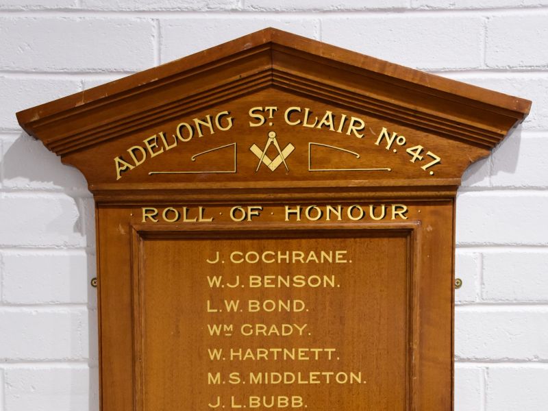 Adelong St Clair District 47 Roll of Honour