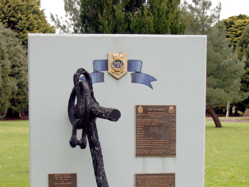 Merchant Navy Mariners/Navy Lost at Sea WW 2 Memorial