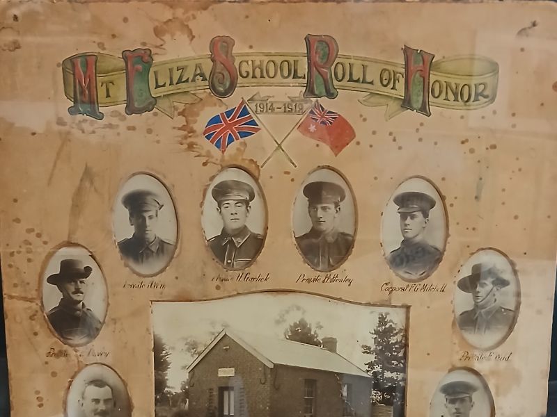 Mount Eliza School Roll of Honor 