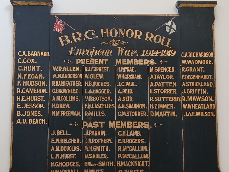 Barwon Rowing Club Honor Roll