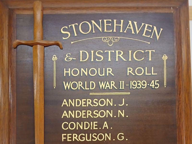 Stonehaven & District Honour Roll 