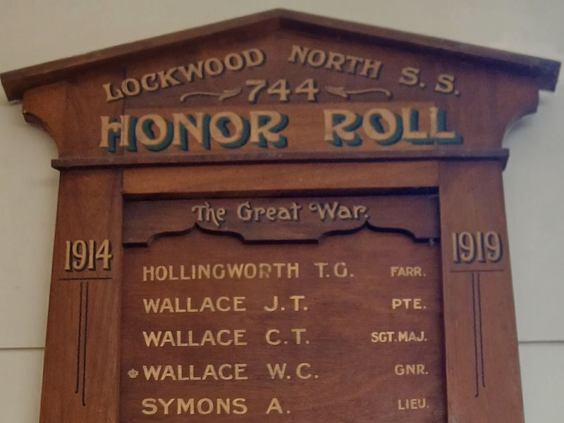 Lockwood North State School Honor Roll