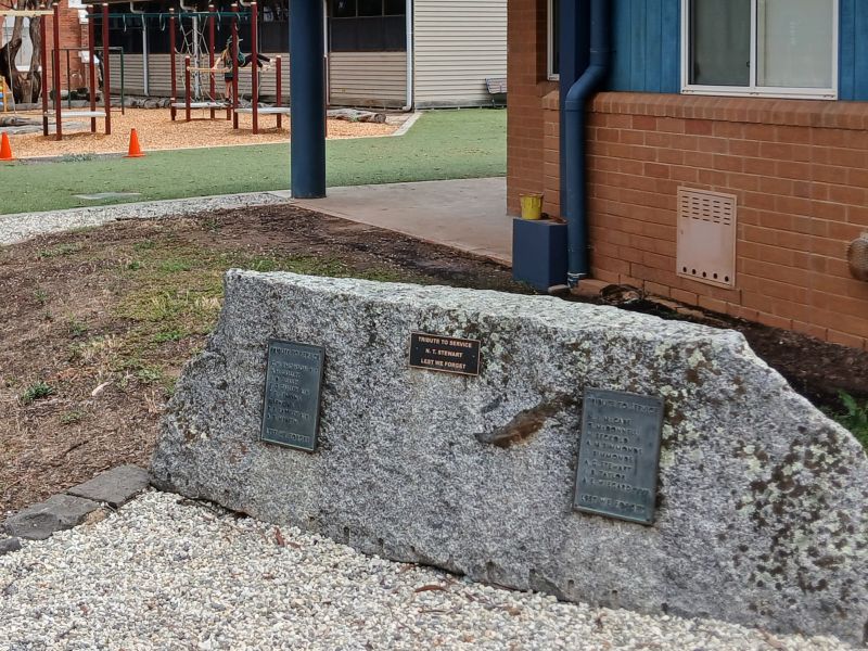 Lockwood State School War Memorial & Honor Roll