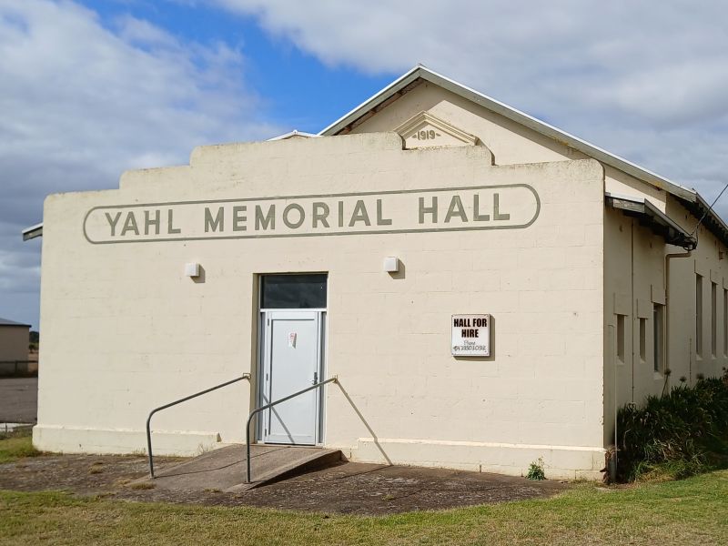 Yahl Memorial Hall 1919