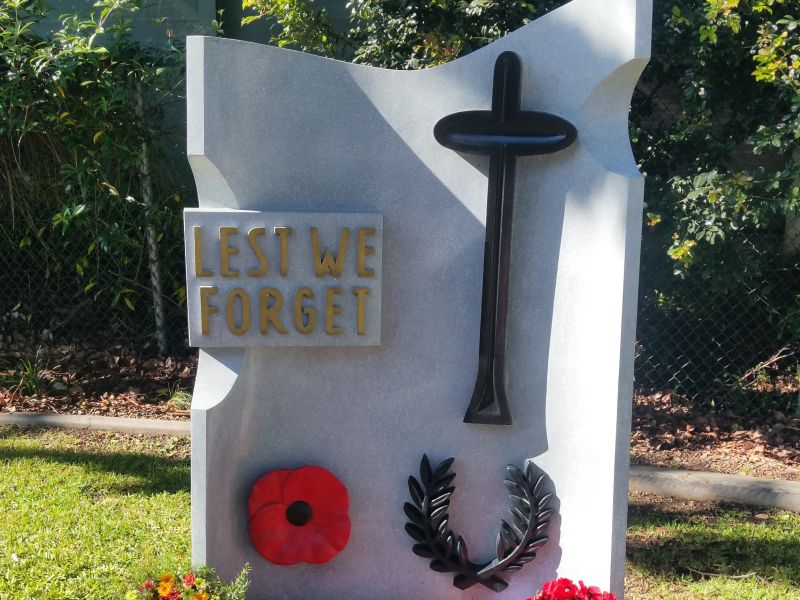 Tennyson RSL Memorial Park - Park Monument - ANZAC Day 2018