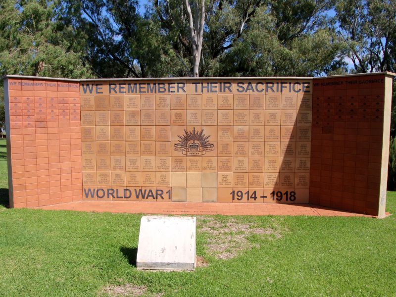 St George, Queensland Remembrance Wall