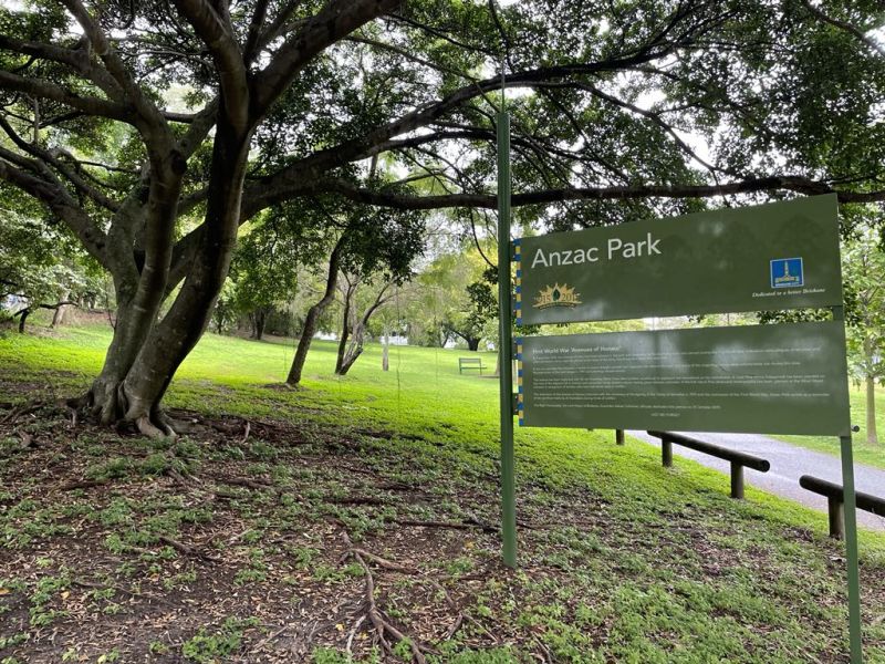 Anzac Park Dean Street Entrance
