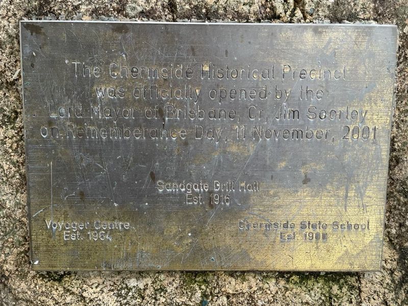Memorial Plaque 11/11/2001