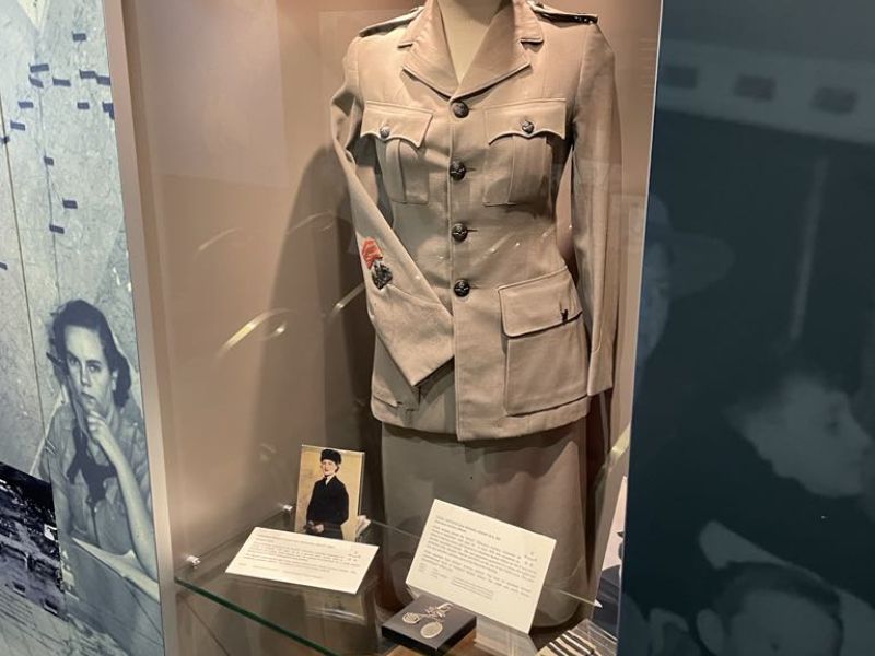 Display inside the Building 8th Floor MacArthur Museum