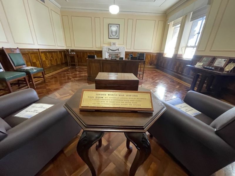 SWPA Head Quarters memorial room