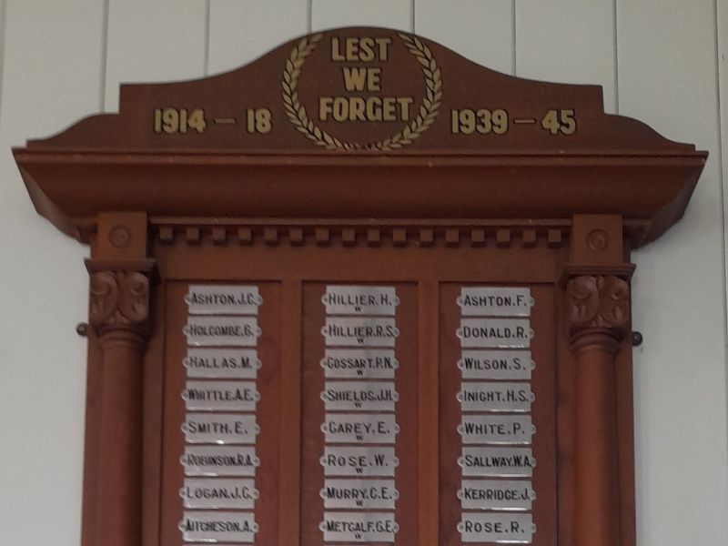 Roll of Honour (07/06/2025)