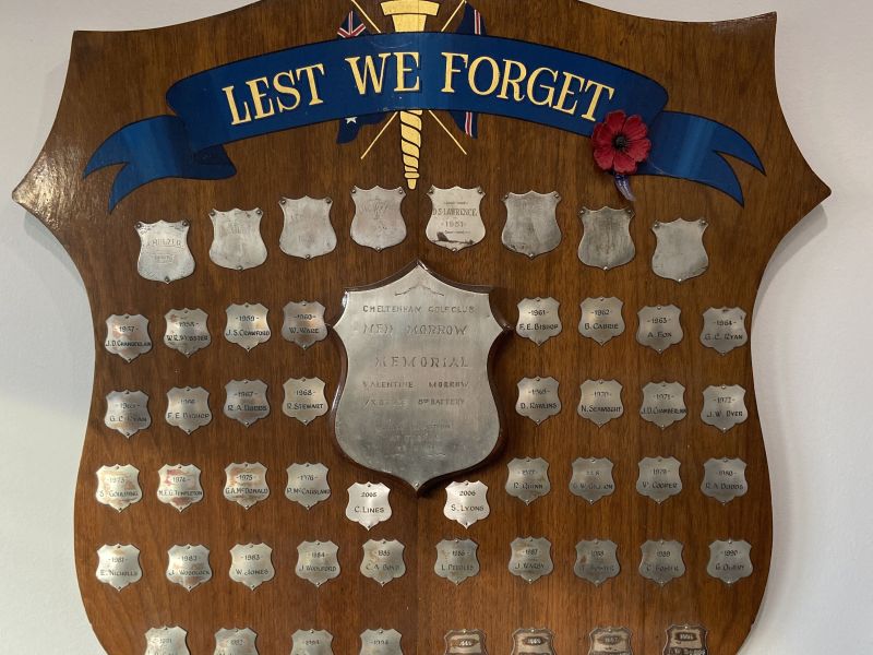 Cheltenham Golf Club Memorial