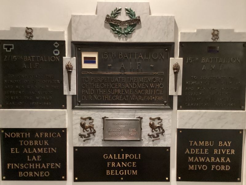15th & 2/15th Battalions