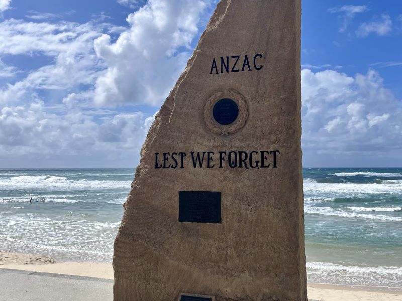 ANZAC Memorial Stone