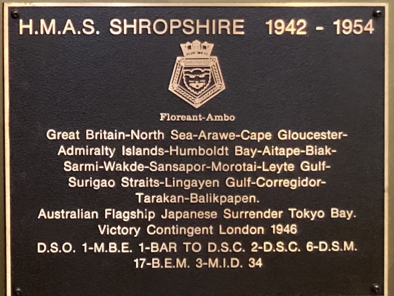 HMAS Shropshire