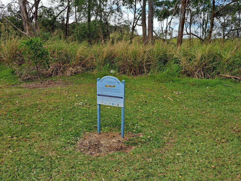 23 Sqn Wirraway Crash Memorial Ziegenfusz Park - Wirraway A20-100 crashed near this location