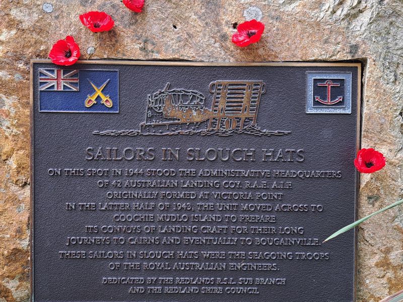 Coochiemudlo Sailors in Slouch Hats Memorial #1