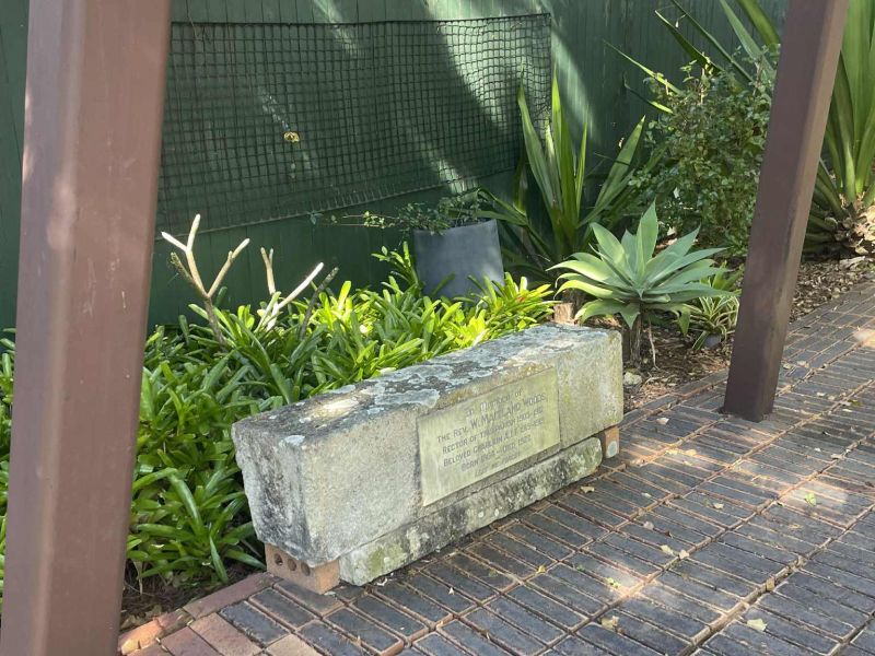 Memorial under Bell Tower