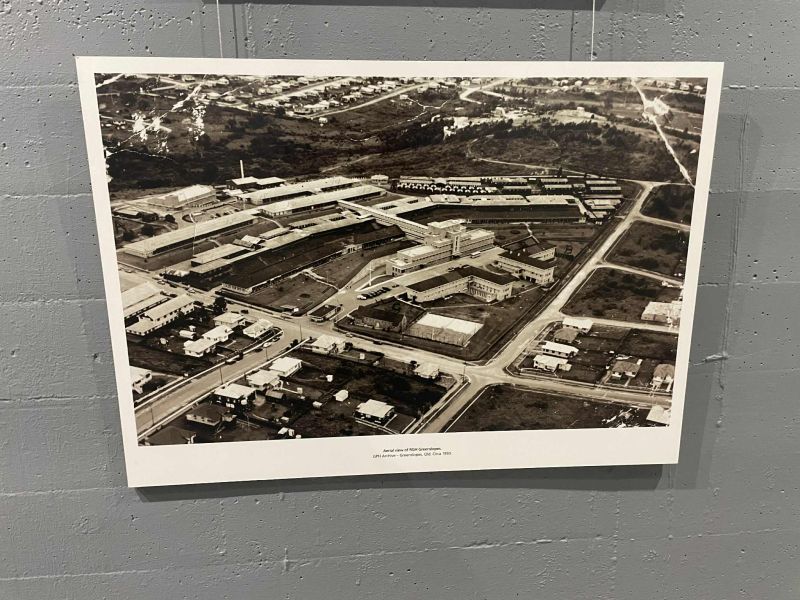 1946 photo of the Greenslopes WWII war hospital 