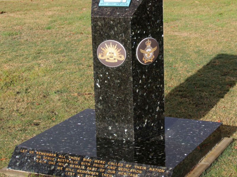 Raymond Terrace Anzac Park National Service Commemorative Column