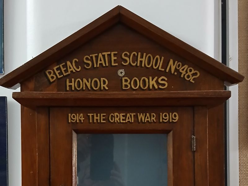 Beeac State School Honour Books