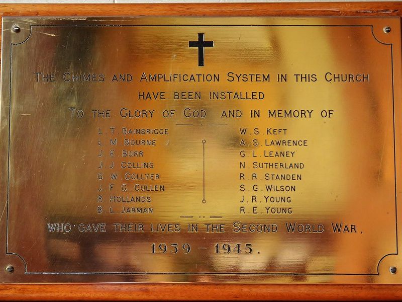 WW2 Roll of Honour