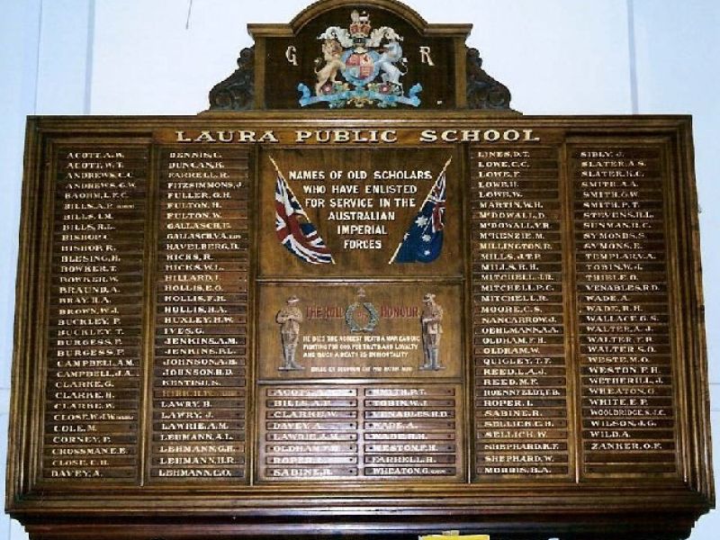 Laura Public School Honour Roll