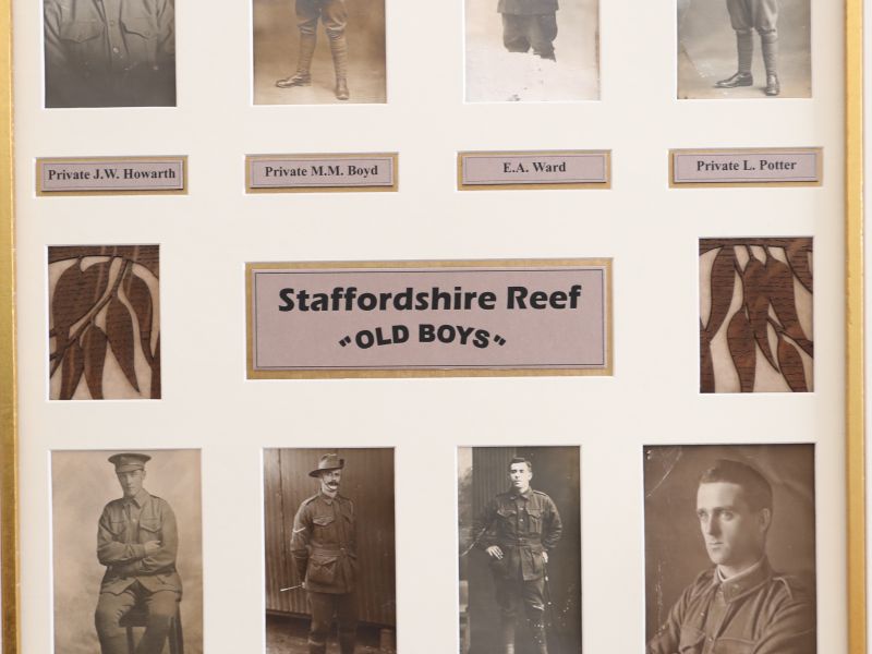 Staffordshire Reef State School Old Boys Honor Roll 