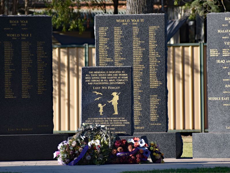 3 Granite memorial Stones