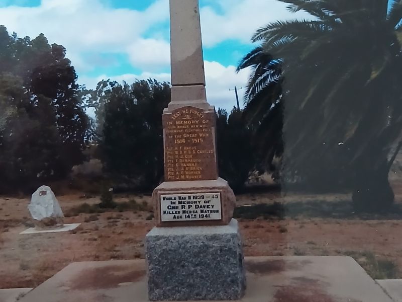Mystic Park War Memorial