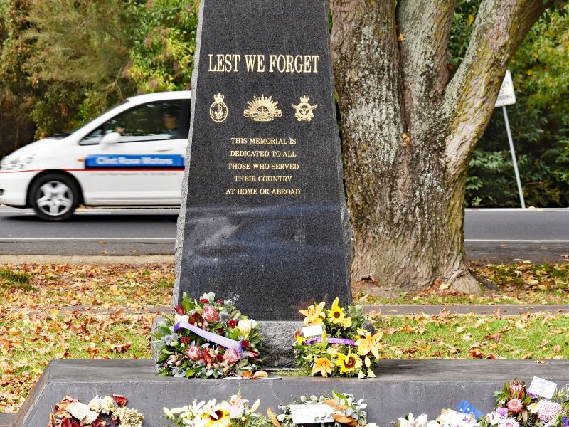 Memorial  Left Hand Side