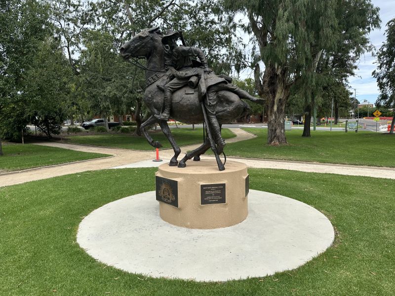 Light Horse Memorial Statue