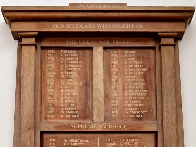 Toora State School Honor Roll