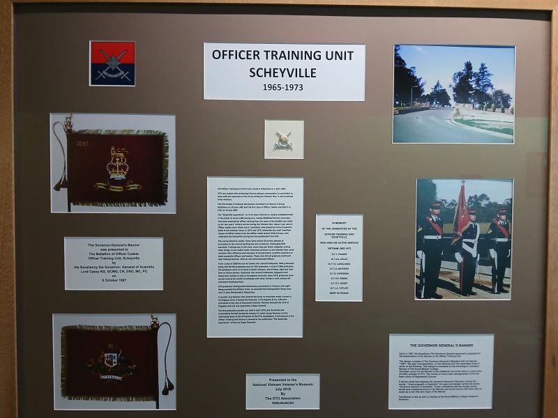 Officer Training Unit Scheyville Roll of Honour