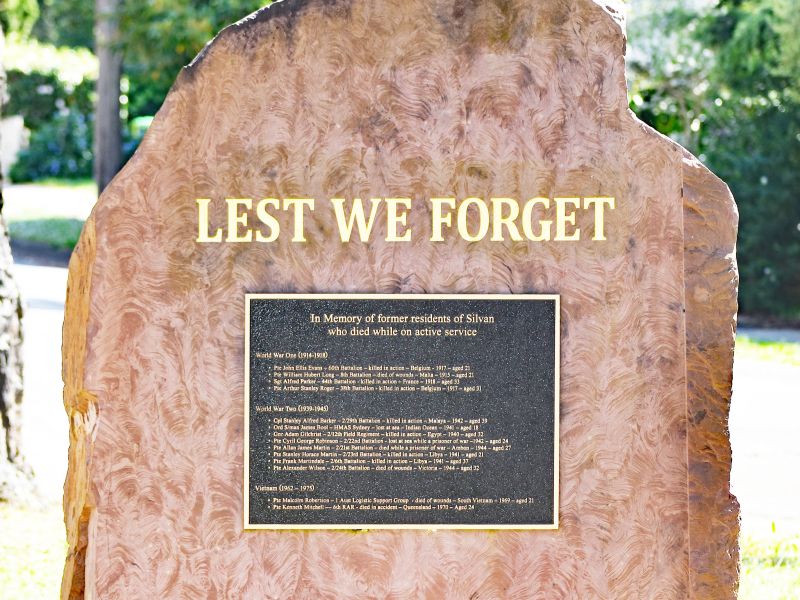 Stone Monument with plaques