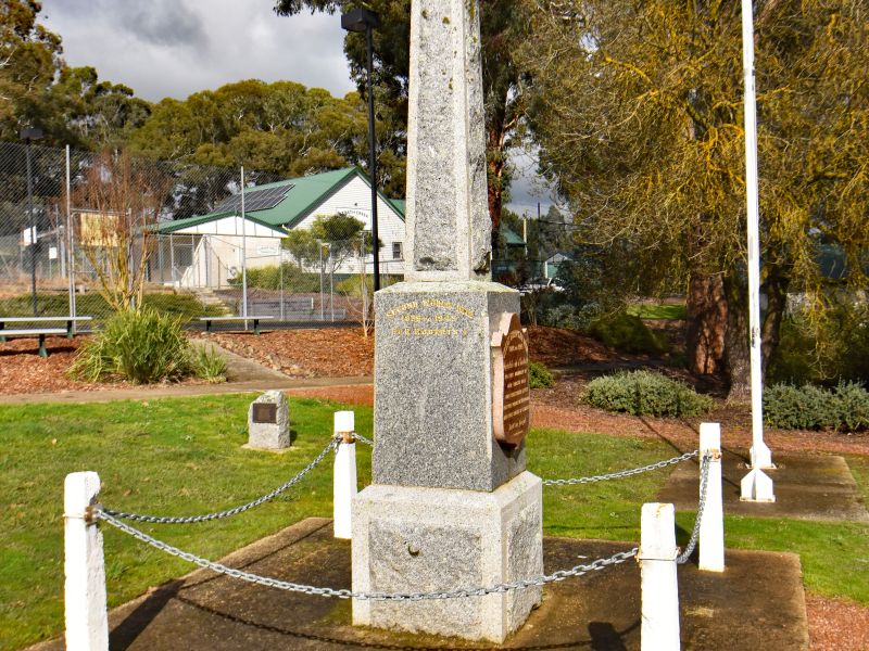 Stone Monument with plaques