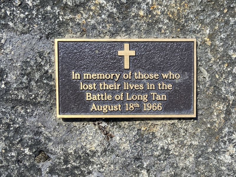 Long Tan Memorial Plaque