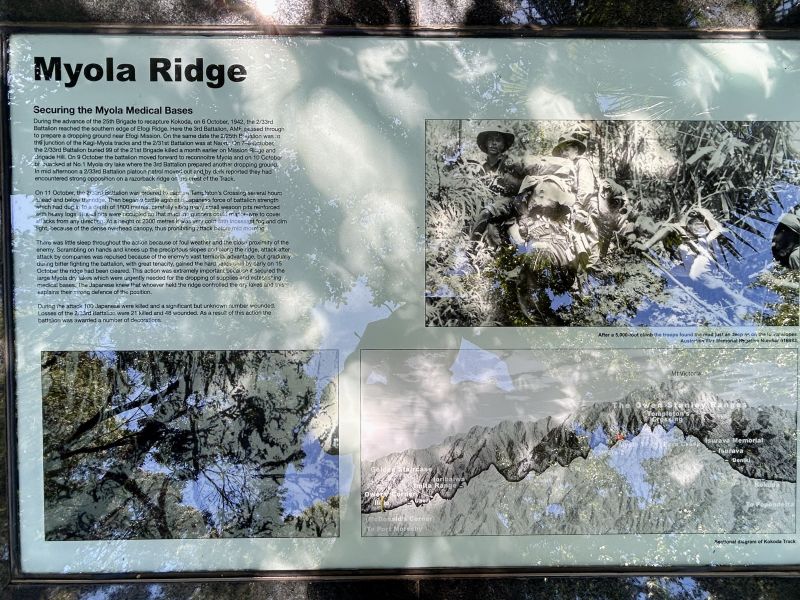Myola Ridge station