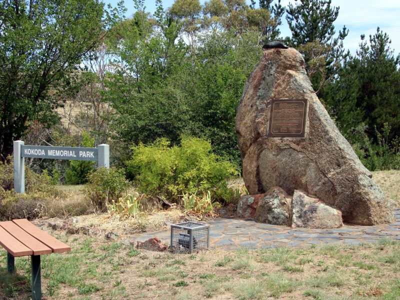 Jindabyne Kokoda Memorial Cairn and Plaque