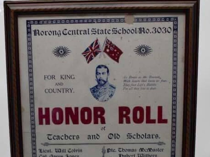 Narong Central State School Honour Roll