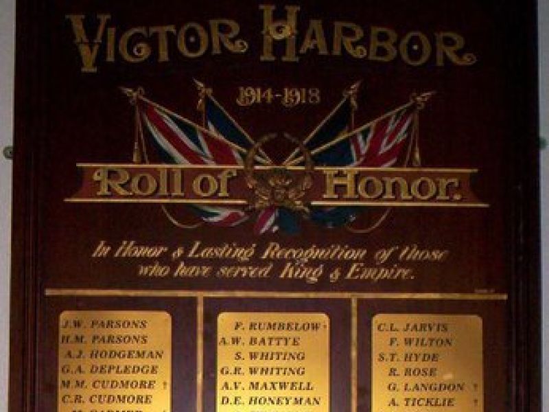 Victor Harbour Roll of Honor