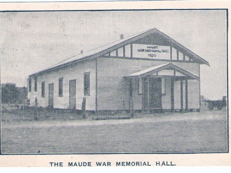 Maude War Memorial Hall