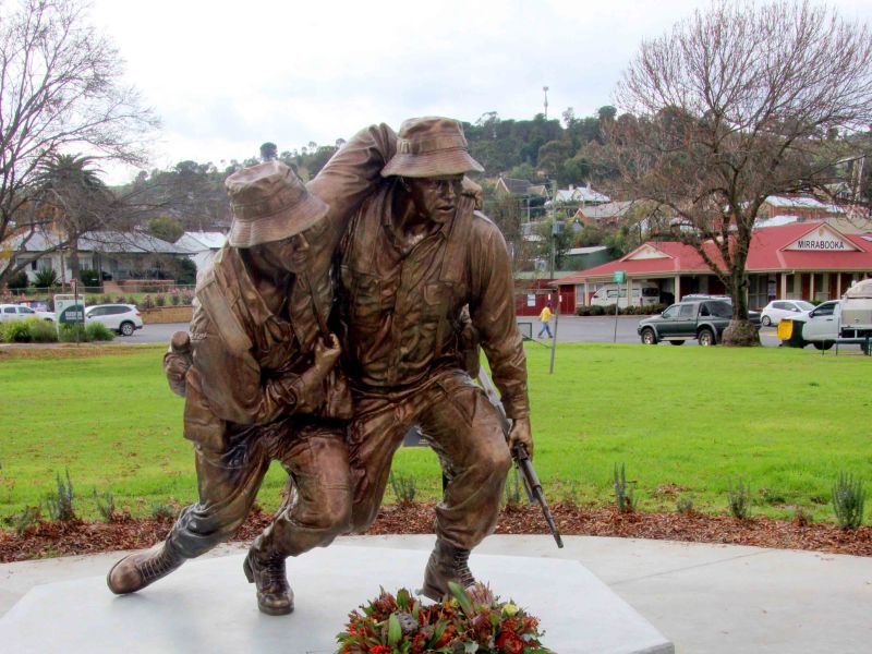 Private Richard Norden, VC Memorial Precinct (Vietnam Battle of Coral-Balmoral Memorial) Sculpture